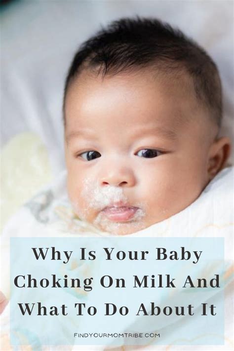 What to do if newborn is choking on milk